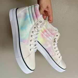 JustFab Tie-Dye High-Top Sneakers